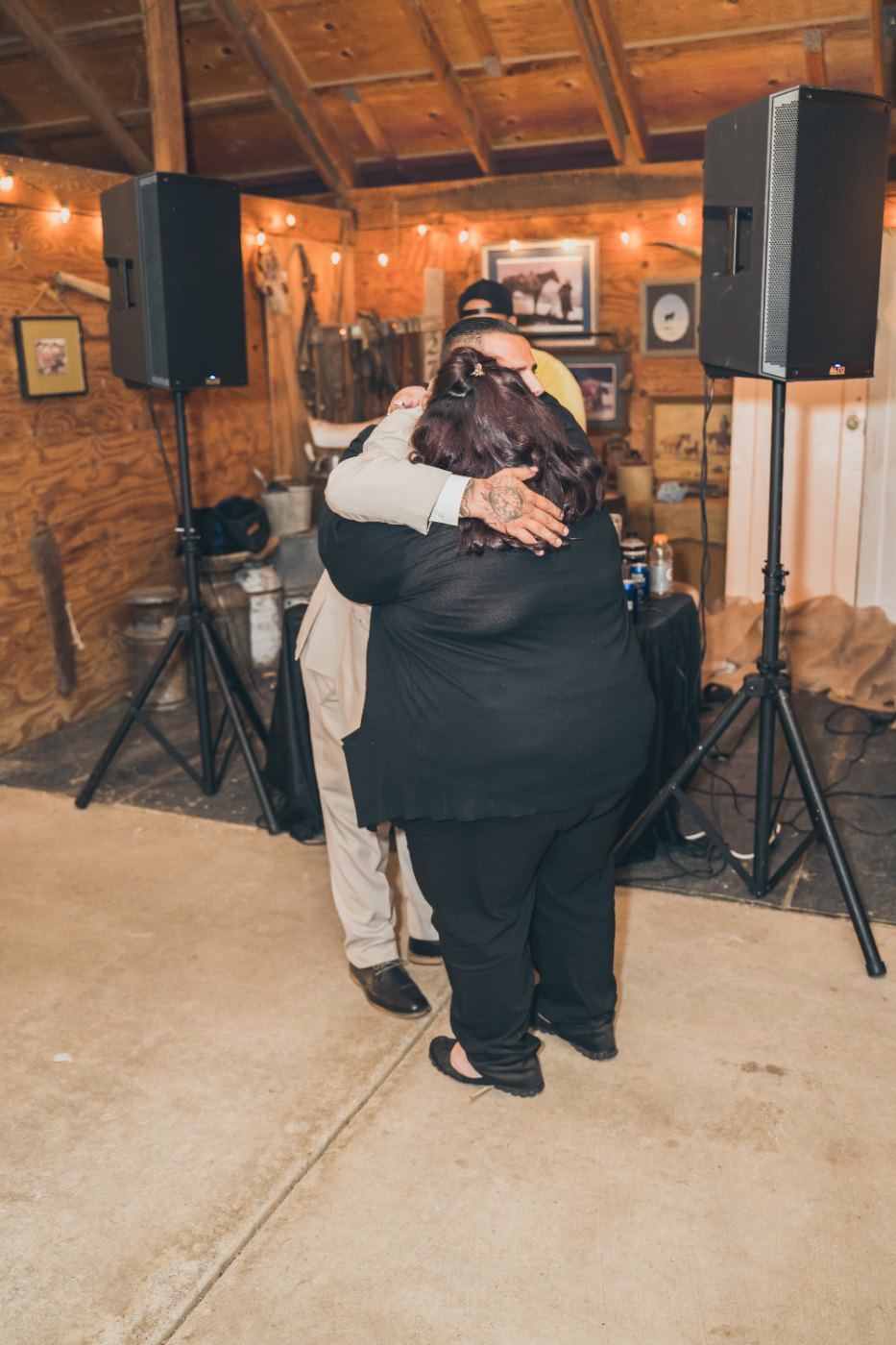Las Vegas wedding photography — a dance with family at the reception