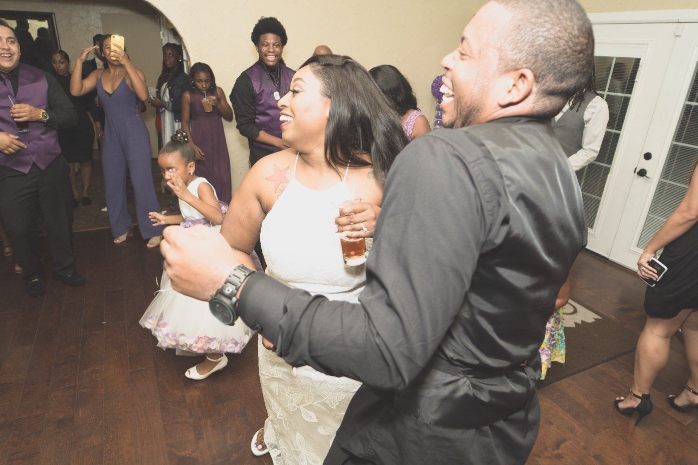 Las Vegas wedding photography — dancing at the reception